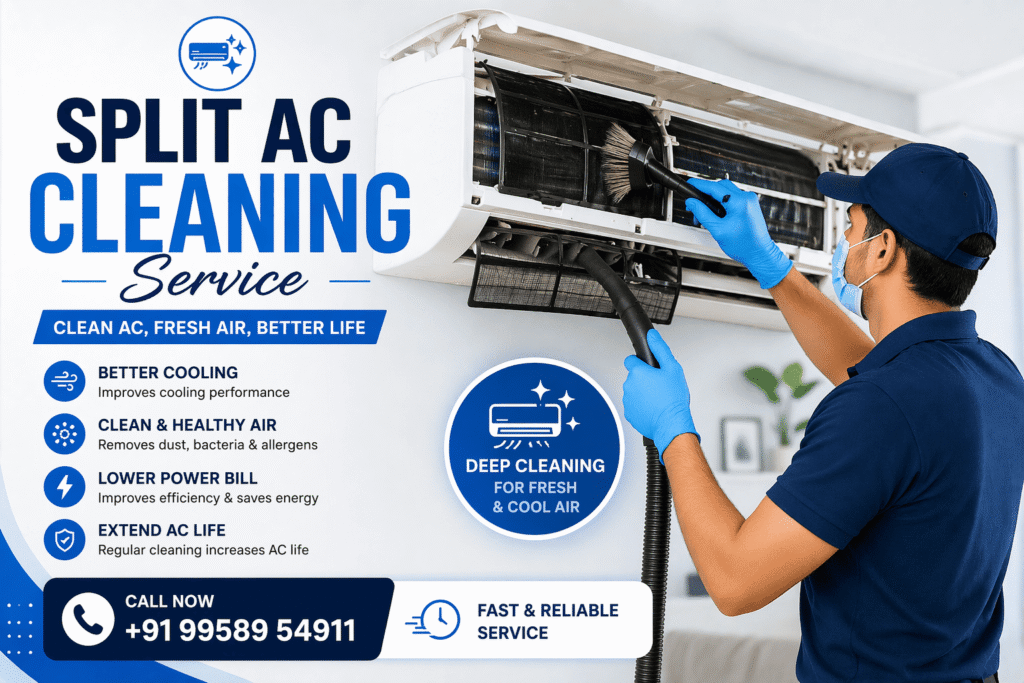 split ac clening service